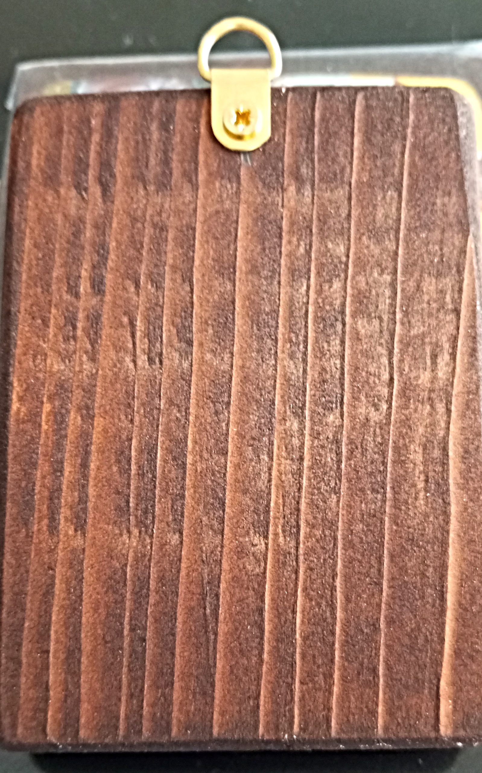 ΚΟΙΜΗΣΗ ΤΗΣ ΘΕΟΤΟΚΟΥ. ΞΥΛΙΝΗ ΕΙΚΟΝΑ 7x10 cm - Image 3