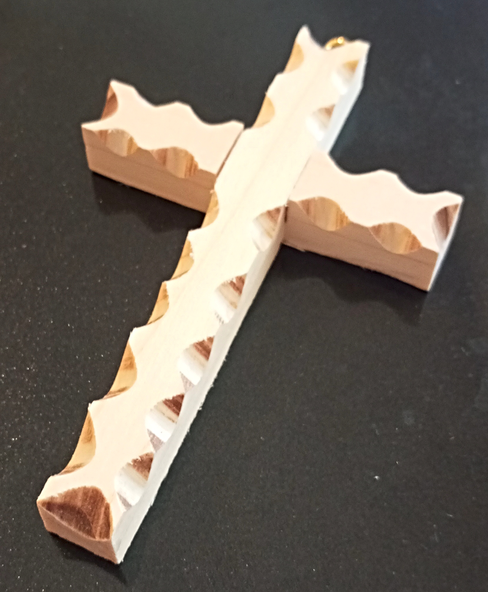 ΑΓΙΟΡΕΙΤΙΚΟΣ ΧΕΙΡΟΠΟΙΗΤΟΣ ΣΚΑΛΙΣΤΟΣ ΞΥΛΙΝΟΣ ΣΤΑΥΡΟΣ - Image 2